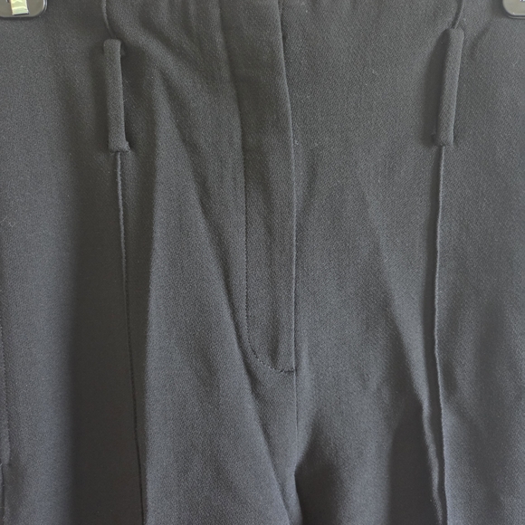 Theory Black Wide Leg Pants 0 - Picture 4 of 6